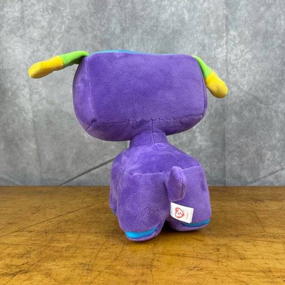 Ty Beanie Boos Widget the Lego Purple Dog Legoland Exclusive 2020 9" Tall - Picture 6 of 10